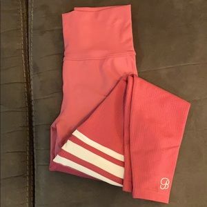BOMBSHELL BLUSH LEGGINGS SZ M WORN ONLY ONCE!!!!